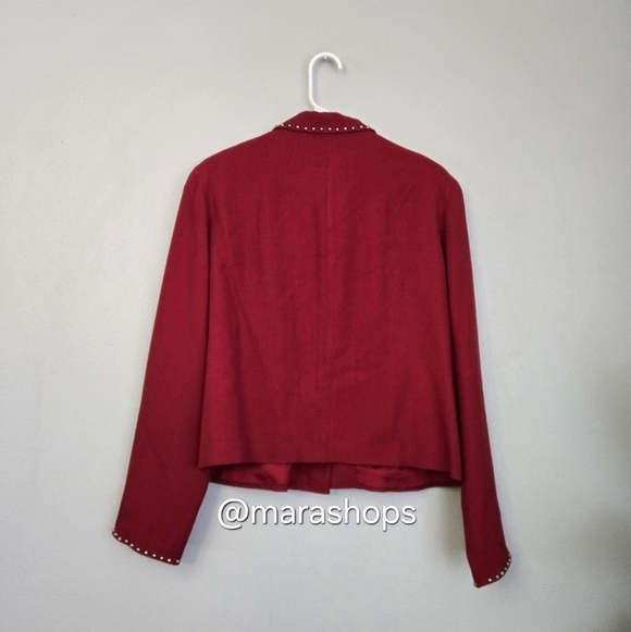Double D Ranch Red Studded Jacket - Picture 4 of 7